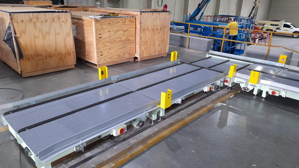 transportador de pallets